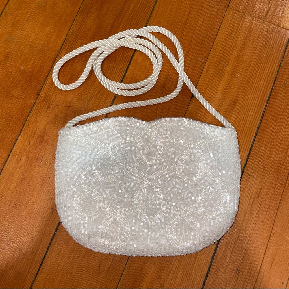 Vintage Hand Beaded Bag